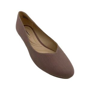 ARRAY Women's Darling Slip-On Wedged Flats Aubergine - Wide